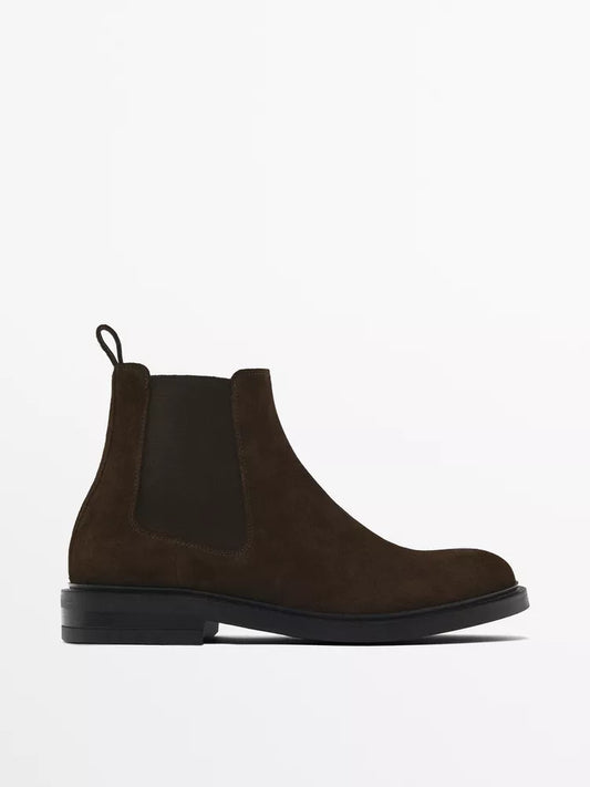 ZARA SUEDE CHELESA BOOTS